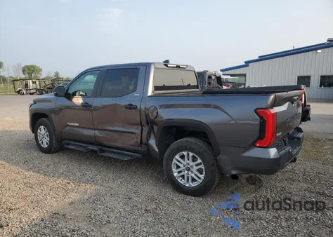 2024 Toyota Tundra Crewmax Sr из США, поврежденный, VIN 5TFLA5DB7RX217603
